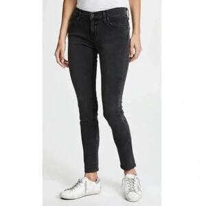 NWT James Jeans Tina Dragone Slicked Super Skinny Jeans Stretch Womens Size 28